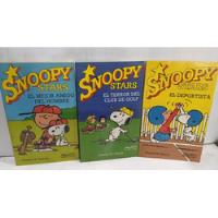 Snoopy Stars // 3 Libros  segunda mano  Colombia 