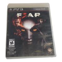 Videojuegos Fear 3 Para Ps3 Usado Playstation 3 segunda mano  Colombia 