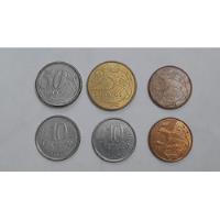 Colección Monedas Brasil Centavos X6 segunda mano  Colombia 