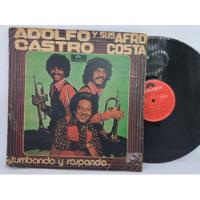 Adolfo Castro Y Sus Afro Costa Tumbando Y Raspando Lp, Album segunda mano  Colombia 