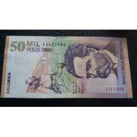 Colombia 50000 Pesos  2001, usado segunda mano  Colombia 