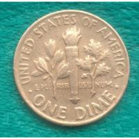 Moneda One Dime P 1967 Roosevelt (error Acuñación) segunda mano  Colombia 