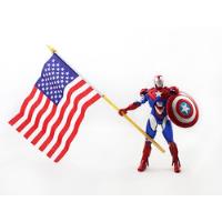 Figura Iron Man Patriot With Flag Marvel Selec - Usada segunda mano  Colombia 