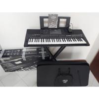 Organeta Yamaha Psr E463 + Base + Estuche + Manual segunda mano  Cali