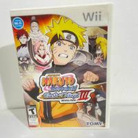 Naruto Shippuden Clash Of Ninja 3  4 Nintendo Wii U  Físico segunda mano  Colombia 