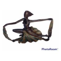 Escultura Bronce Mujer Danzando segunda mano  Colombia 