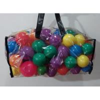 100 Bolas De Plástico Multicolores, usado segunda mano  Colombia 