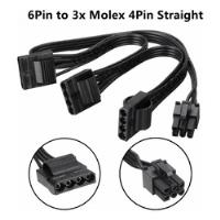 Cable De Corriente Molex X3 Para Fuente Modular Evga Gq segunda mano  Colombia 