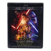 Blu-ray + Dvd Star Wars: The Force Awakens / Película 2015  segunda mano  Colombia 