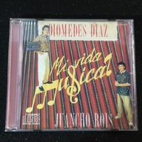 Diomedes Díaz & Juancho Rois  Mi Vida Musical Cd segunda mano  Colombia 