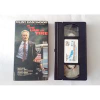Cinta Vhs In The Line Of Fire / Clint Eastwood, usado segunda mano  Colombia 