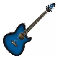 Usado, Guitarra Electroacústica Ibanez Talman Tcy10e Azul segunda mano  Colombia 