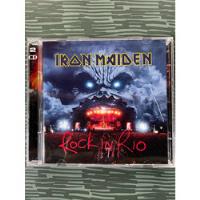 Cd Iron Maiden Rock In Río Hologramas segunda mano  Colombia 