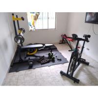 Gym En Casa Completo, Barra, Bancos, Discos, Bicicleta Y Mas segunda mano  Colombia 