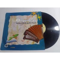 Disco Lp Orquídeas Vallenatas / Compilación Vallenato  segunda mano  Colombia 
