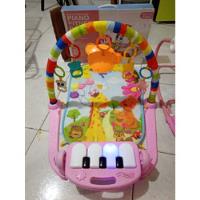 Usado, Gimnasio Piano Musical Alumbra Para Bebe Niña  segunda mano  Colombia 