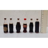  6 Botellitas Conmemorativas De Coca Cola Leer Descripción ., usado segunda mano  Colombia 