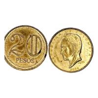 Moneda Colombiana De 20 Pesos, De 2005, usado segunda mano  Colombia 