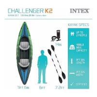 Kayak Inflable Intex Challenger K2 segunda mano  Colombia 