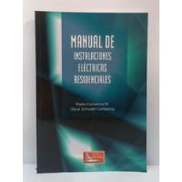 Libro Manual De Instalaciones Electricas Residenciales segunda mano  Colombia 
