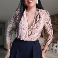 Body Blusa Piton Elegante Moda Circular, usado segunda mano  Colombia 