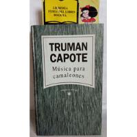 Música Para Camaleones - Truman Capote - 1993 - Rba segunda mano  Colombia 