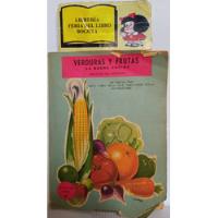 Verduras Y Frutas - La Buena Cocina - Moncada - 1960 segunda mano  Colombia 