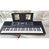 Usado, Piano Yamaha Psr-e363 Kit Completo (cargador, Soporte,atril) segunda mano  Colombia 