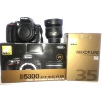 Nikon D5300 + Lente 35mm 1.8 Dx Autofocus + 2 Tripodes Y Más segunda mano  Colombia 