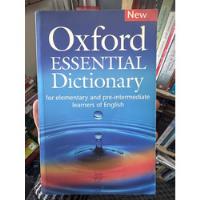 Oxford Essential Dictionary - Inglés Inglés - No Tiene Cd segunda mano  Colombia 