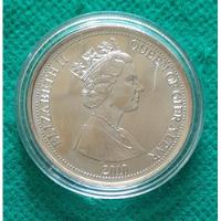 Moneda De 5 Pound, Gibraltar. Vista Del Peñon De Gibraltar  segunda mano  Colombia 