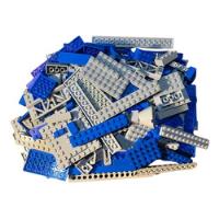 Lego Lote De 300 Fichas De Colores Grises Y Azules Una Libra, usado segunda mano  Colombia 