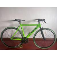 Bicicleta Fixed On Trail Color Verde - Poco Uso, usado segunda mano  Colombia 