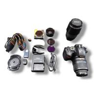  Nikon Kit D3200 + Lente 18-55mm Vr Dslr Color Negro segunda mano  Colombia 