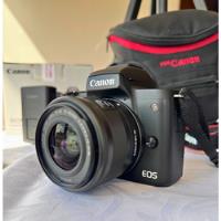  Canon Eos Kit M50 Mark Ii + Lente Ef-m 15-45mm + Accesorios segunda mano  Colombia 