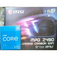 Board Msi Mpg Z490 Gaming Carbon Wifi + Intel I5 11400 segunda mano  Colombia 