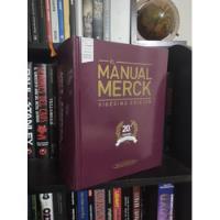 El Manual Merck Vigésima Edición , usado segunda mano  Colombia 