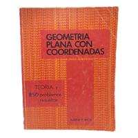 Geometría Plana Con Coordenadas - Barnett Rich - Schaum segunda mano  Colombia 