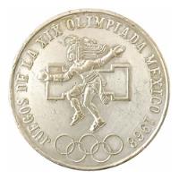 Moneda México Juegos De La Xix Olimpiada Mexico 1968 segunda mano  Colombia 