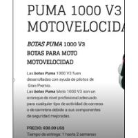 Botas Puma 1000 V3 Moto  segunda mano  Colombia 