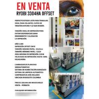 Impresora Ryobi 3304ha Offset Semiautomatica segunda mano  Colombia 