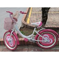 Bicicleta Niña Usada Marca Gw Rosada Tipo Barbie. segunda mano  Colombia 