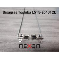 Bisagras Para Potátil Toshiba L515-sp4012l segunda mano  Colombia 