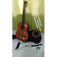 Guitarra Yamaha C40 Electroacústica+ Estuche+línea+correa+tr, usado segunda mano  Colombia 