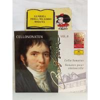 Sonatas Para Cello - Beethoven - Volumen 8 - Deutsche - 1991 segunda mano  Colombia 