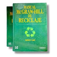 Manual Mcgraw Hill De Reciclaje Vol. 1 - 2  segunda mano  Colombia 