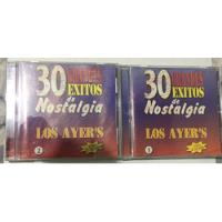 Los Ayer`s / 30 Grandes Exitos De Nostalgia / Sony Colombia segunda mano  Colombia 