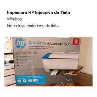 Usado, Impresora Hp Deskjet Ink Advantage 3635 Con Wifi segunda mano  Colombia 