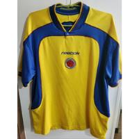 Camiseta Selección Colombia 2001 Original Reebok segunda mano  Colombia 