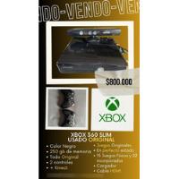 Xbox 360 Slim 250gb Standard Original + 2 Controles Y Kinect segunda mano  Colombia 